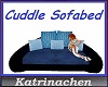 Blue romantic Sofa Bed
