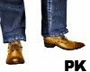 Golden Suit/Jeans shoes
