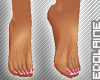Small Feet + Pink Nails