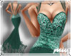 !Exquisite Gown Green
