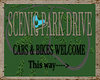 Park This Way Sign