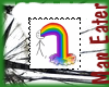 ! Throw up Rainbow stamp