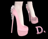 D. Pink Bows Heel