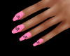 Scorpio Pink Nails
