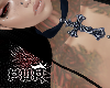 blue cross choker