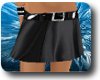DH-satin black miniskirt