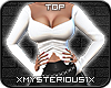 [X] Gypsy Top - White