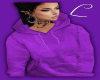 .:Purple Fall Sweater:.