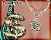 *B* Money Bling Necklace