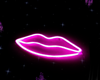 neon lips