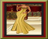 Golden diva XXL Dress