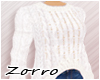 @Z@ White Sweater 