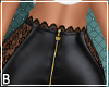 Leather Lace Shorts