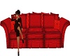 Cardinal Red Couch