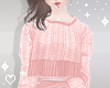  ♡ Oversized Knit Pink