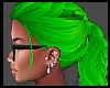 P. Mumbi green hair