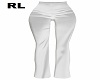 RL Flare White Pants