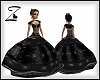 Z Black D Goth Gown