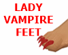 LADY VAMPIRE FEET