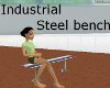 Industrail steel bench