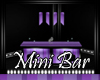 Purple Somber Mini Bar