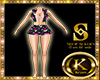 roses skirt full outfit