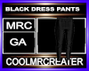 BLACK DRESS PANTS