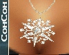 Snowflake Diamnd Pendant