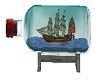 Animated Ship In Bottle
