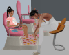 Pedicurist Pose Only