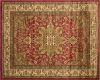 Red Rect Oriental Rug