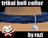 Navy Tribal Bell Collar
