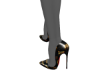 SnakeDrippedDior Heels