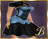 Latex&LaceDressTeal