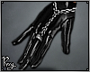 Leather Chain Gloves