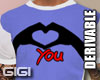 !G! Love T Shirt M