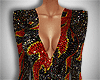 Flames Suit Top