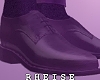 Purple Matte Shoes