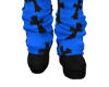 Chrome Boots Blue