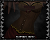 S; Steampunk Dress