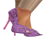 Silk Shoes Purple