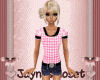 *J* Pink Gingham Fit