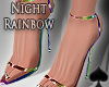 Cat~ Rainbow Glitz Pumps