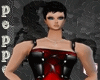 vinyl...red and black