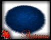 Blue Fur Rug