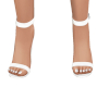 Luna White Heels