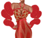 Galina Red Boa