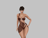 tenue de plage maron
