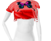 Red top butterfly