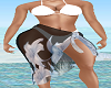 White Bikini w Sarong